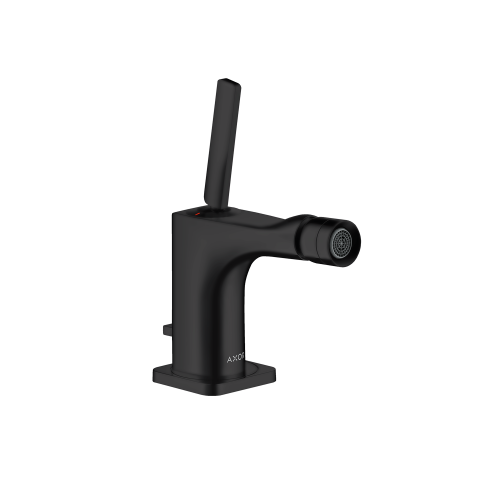 west one bathrooms axor citterio e single lever bidet mixer with pop up waste matt black