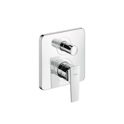 west one bathrooms AXOR Citterio E Single lever manual bath mixer for concealed installation chrome