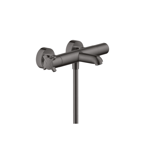 west one bathrooms AXOR Citterio E Thermostatic bath mixer brushed black chrome