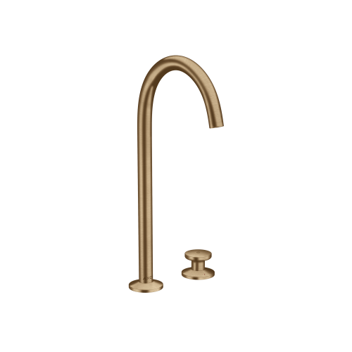 west one bathrooms online AXOR One 2 hole basin mixer Select 260 brushed bronze