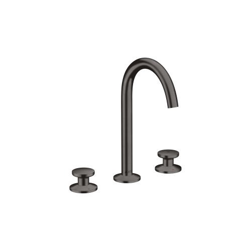 west one bathrooms online AXOR One 3 hole basin mixer Select 170 brushed black chrome
