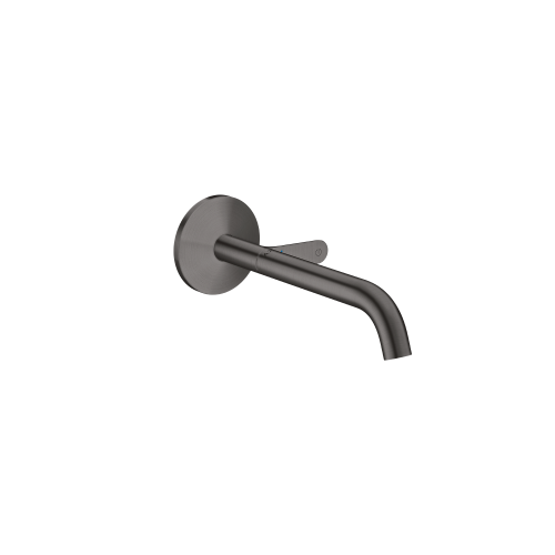 west one bathrooms online AXOR One Basin mixer wall mounted Select with spout 220mm brushed black chrome