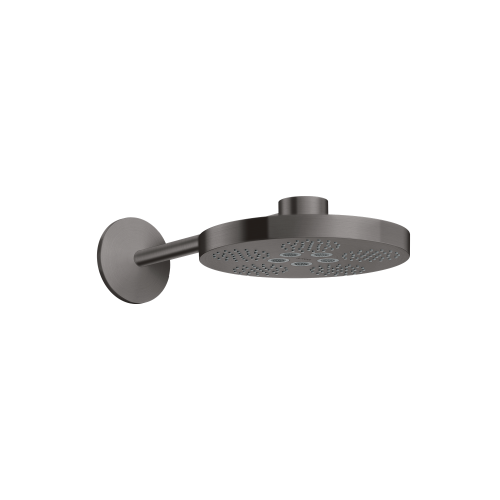 west one bathrooms online AXOR One Overhead shower 280 2jet with shower arm brushed black chrome
