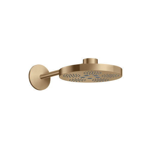 west one bathrooms online AXOR One Overhead shower 280 2jet with shower arm brushed bronze