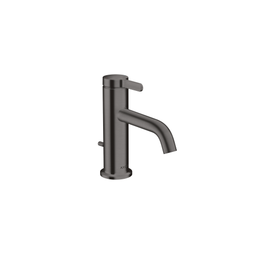 west one bathrooms online AXOR One Single lever basin mixer 70 with lever handle and pop up waste set brushed black chrome