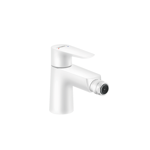 west one bathrooms online TalisE Single lever bidet mixer matt white