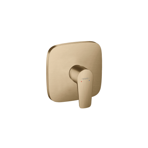 west one bathrooms online TalisE Single lever manual shower mixer soft cube brushed bronze