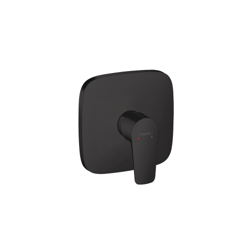 west one bathrooms online TalisE Single lever manual shower mixer soft cube matt black