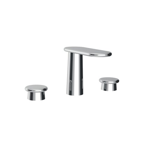 GLAM 3 hole deck mounted basin mixer