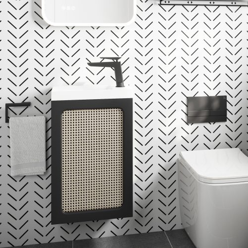 West One Bathrooms – Alo Black Rattan