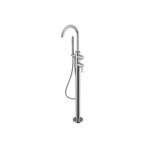 Micro Floor Standing Bath Mixer with Hose and Hand shower