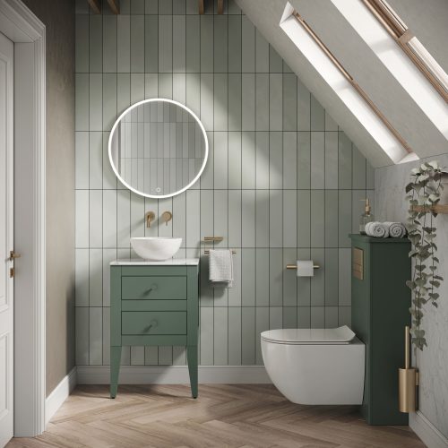 West One Bathrooms CV4850SGR FWT495CM CVLEGSSGR