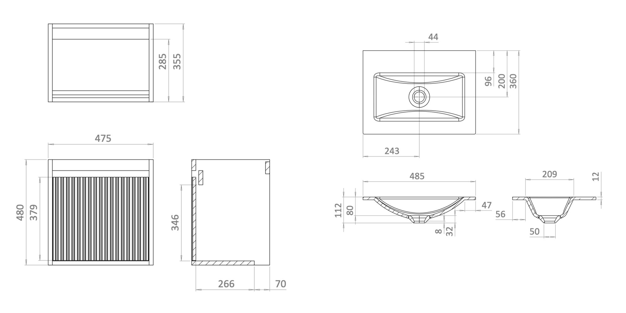 west one bathrooms online FL4950D FL04951