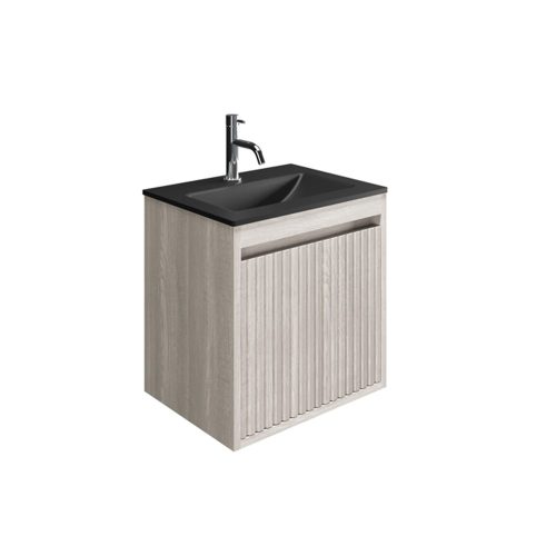 wobo crosswater flute 470 wall hung vanity unit  1000×1000