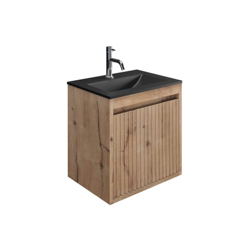 wobo crosswater flute vanity unit windsor oak 1000×1000