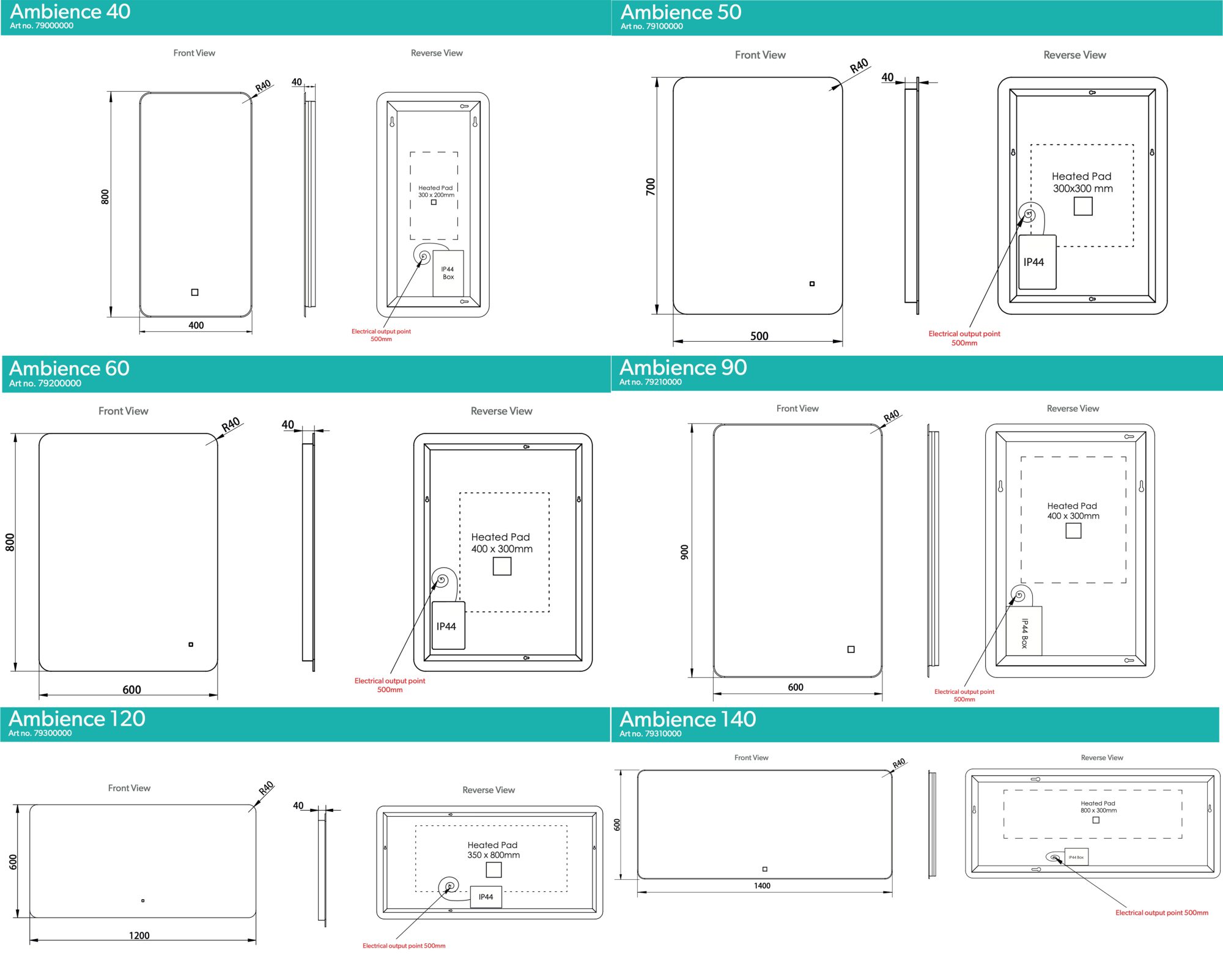 Ambience Technical Images