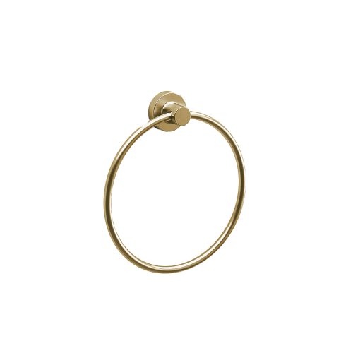 west one bathrooms online 193646 tecno project towel ring brushed brass smart