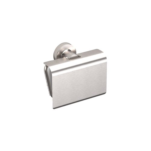 west one bathrooms online 194803 tecno project toilet roll holder with flap brushed nickel
