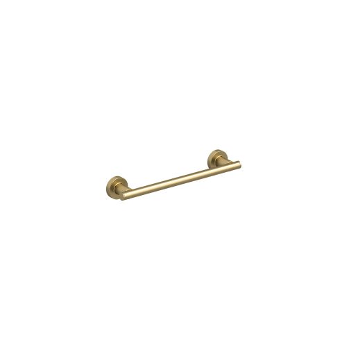 west one bathrooms online 194926 tecno project towel rail 33cm brushed brass