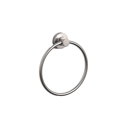 west one bathrooms online 195015 tecno project towel ring brushed nickel