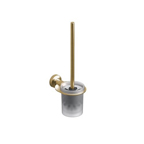west one bathrooms online 197576 tecno project wc brush set brushed brass