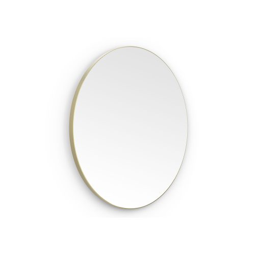 west one bathrooms online OSL 00D060 BB C01 oslo round mirror 60 brushed brass