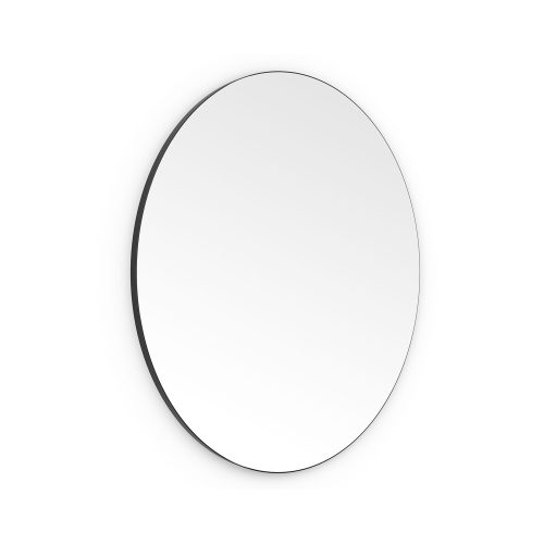 west one bathrooms online OSL 00D100 BK  C01 oslo round mirror 100 black
