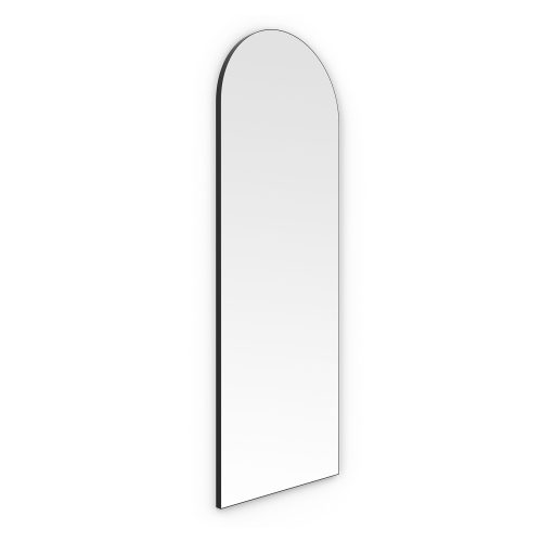 west one bathrooms online OSL 00R145 BK  C01 oslo arch mirror 50×140 black