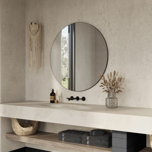 west one bathrooms online oslo round mirror lifestyle