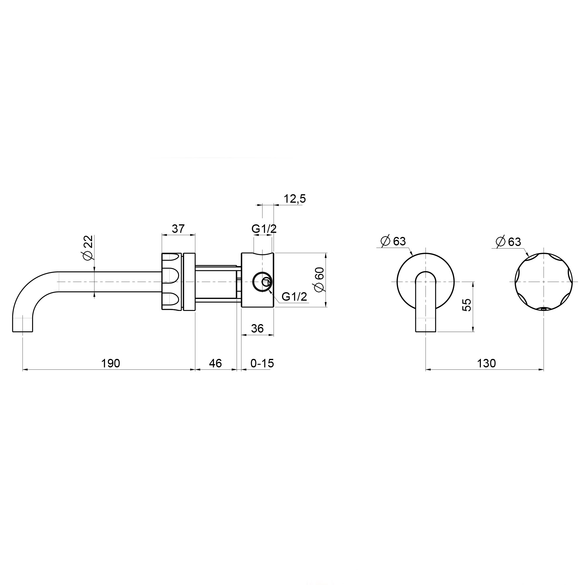 west one bathrooms online Quadro Modo DT 17 10T technical