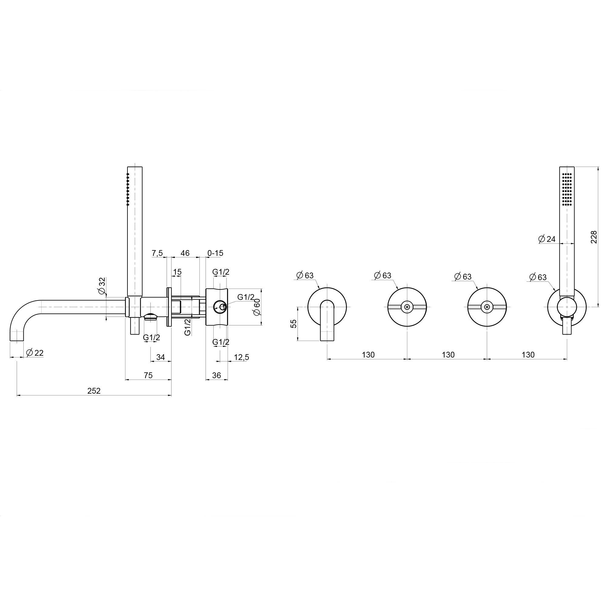 west one bathrooms online Quadro Valvola01 DT 19 69