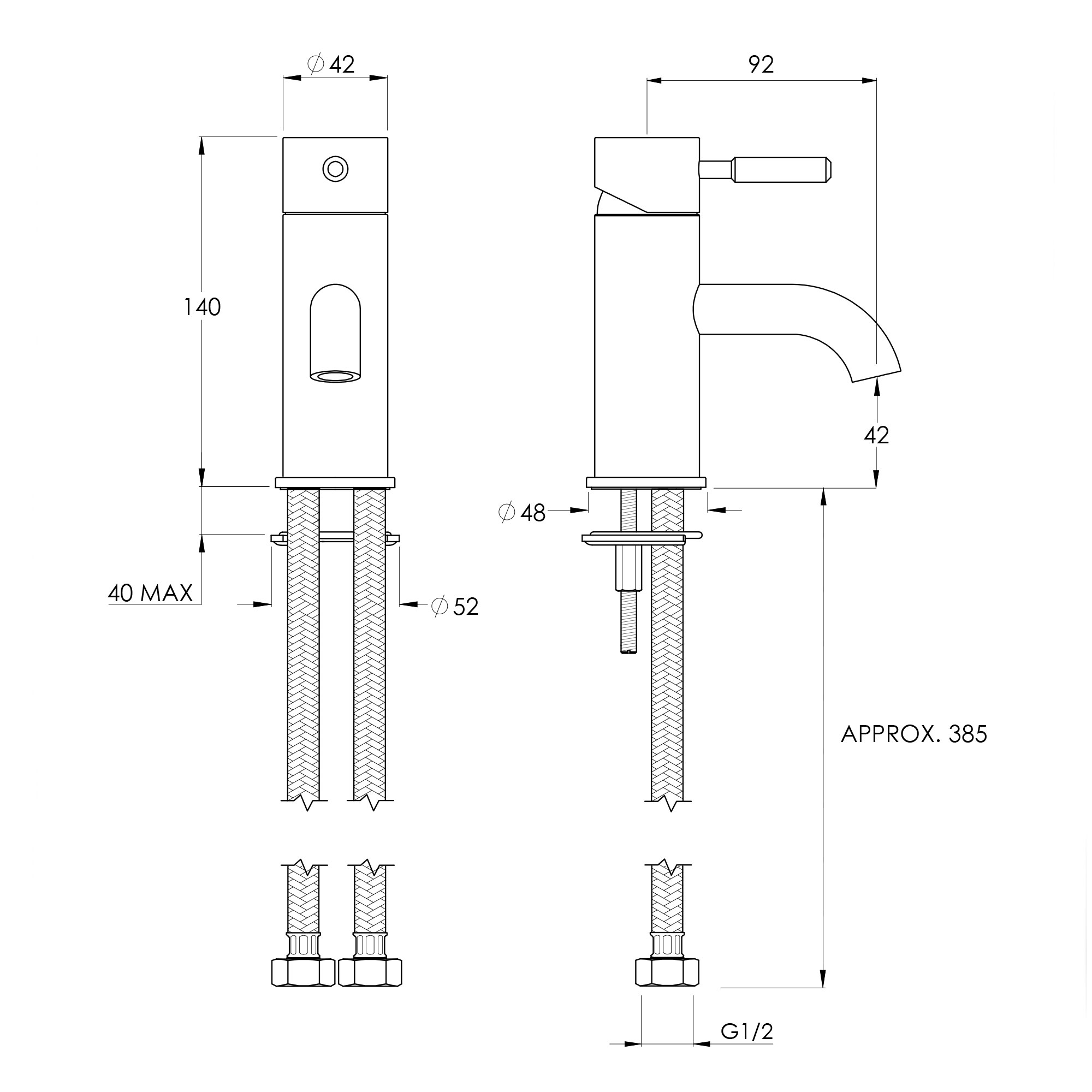 west one bathrooms online DO1022 technical image