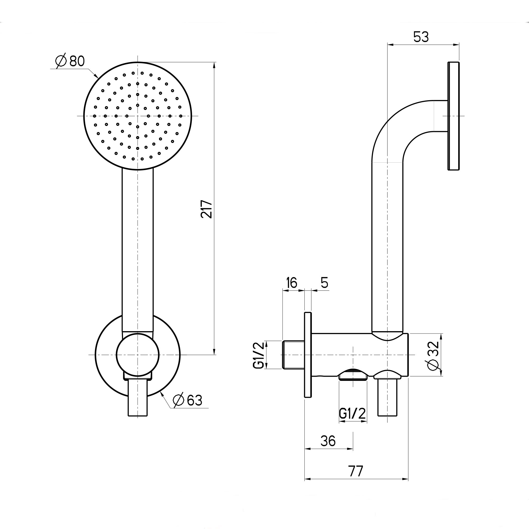 west one bathrooms online Quadro AccessoriDoccia DT 11 66 technical