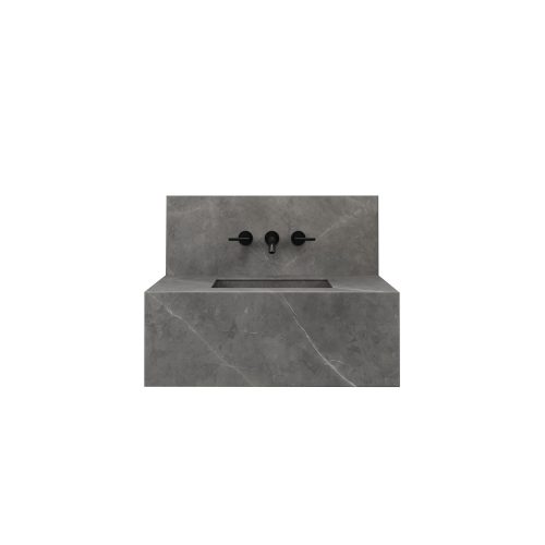 Armani Splashback 800mm 3 tap holes