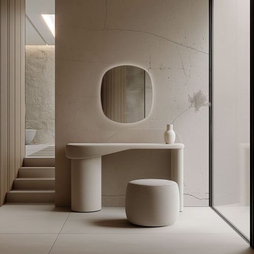 west one bathrooms online CLR 01C778 03  L01 claris curve oblong mirror 70x78cm