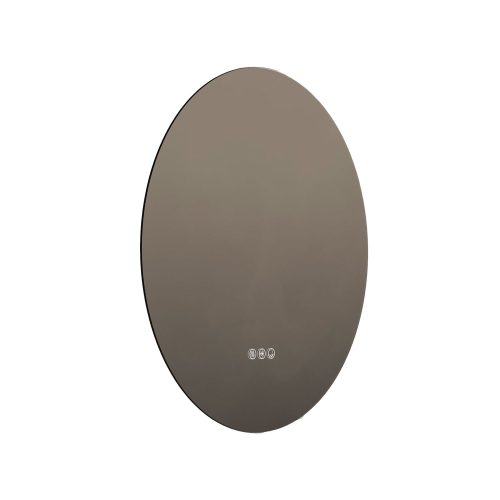 west one bathrooms online CLR 01D060 03  B01 claris round mirror 60x60cm