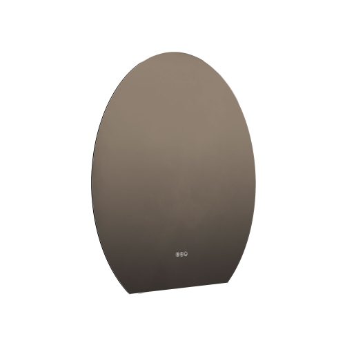 west one bathrooms online CLR 01D109 03  B01 claris round cut mirror 100x90cm