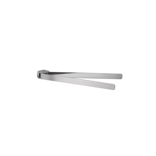 west one bathrooms online PI23 38 C01 pirenei double swing towel rail brushed nickel 1