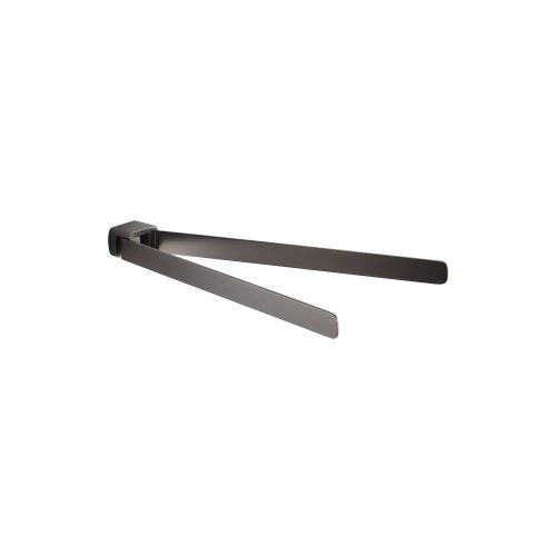 west one bathrooms online PI23 81  C01 pirenei double swing towel rail gunmetal