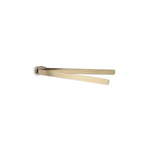 west one bathrooms online PI23 88 C01 pirenei double swing towel rail brushed gold 1