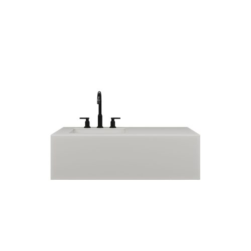west one bathrooms online ALPIWHITE100LEFT