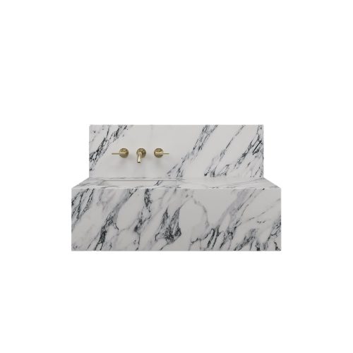 west one bathrooms online ARABESCATOWHITE100LEFT