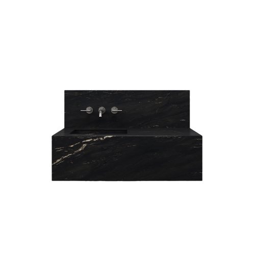 west one bathrooms online BELVEDEREBLACK100LEFT