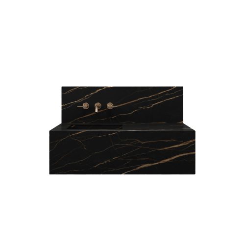 west one bathrooms online LAURENTBLACK100LEFT