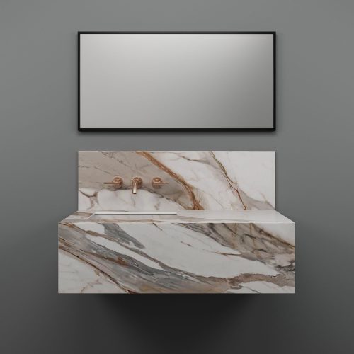 west one bathrooms online MACCHIA VECHHIA GOLD 100 LEFT lifestyle