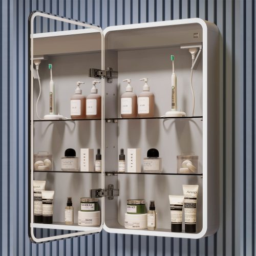 west one bathrooms online 49800 Cayla Slim 40 Cabinet Internal Cameo