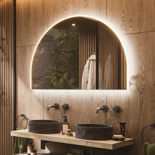 west one bathrooms online 57400 Alba Arch 120 Mirror