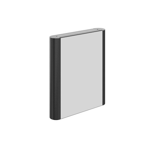 west one bathrooms online 58000 Bastille Mesh Cabinet 60 Black Chrome