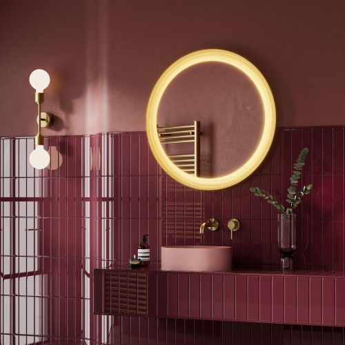 west one bathrooms online 79910000 Vaida 80 Brushed Steel – lifestyle image