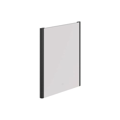 west one bathrooms online 79960000 Bastille Mesh Mirror 60 Black Chrome